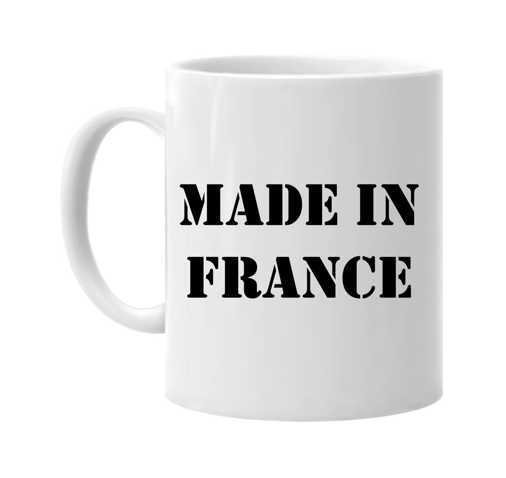 made in france signature outlet novelty coffee cup mug graphic gift ideas gifts for the family mom dad