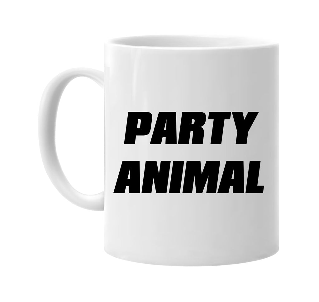 party animal signature outlet novelty coffee cup mug graphic gift ideas gifts for the family mom dad