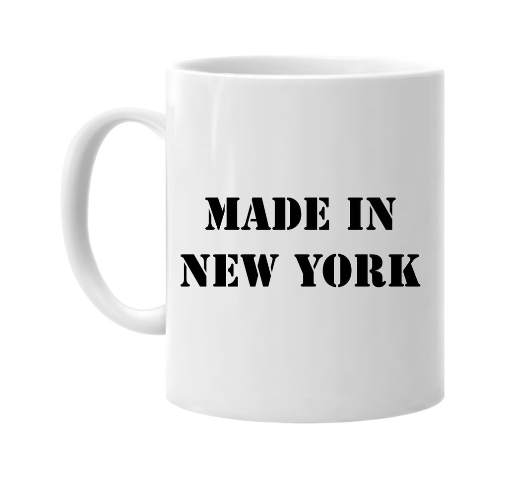 made in new york signature outlet novelty coffee cup mug graphic gift ideas gifts for the family mom dad