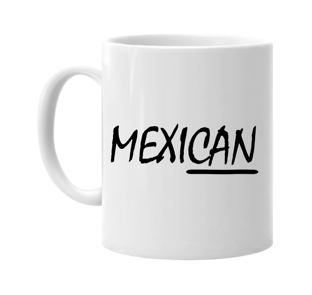 mexican signature outlet novelty coffee cup mug graphic gift ideas gifts for the family mom dad