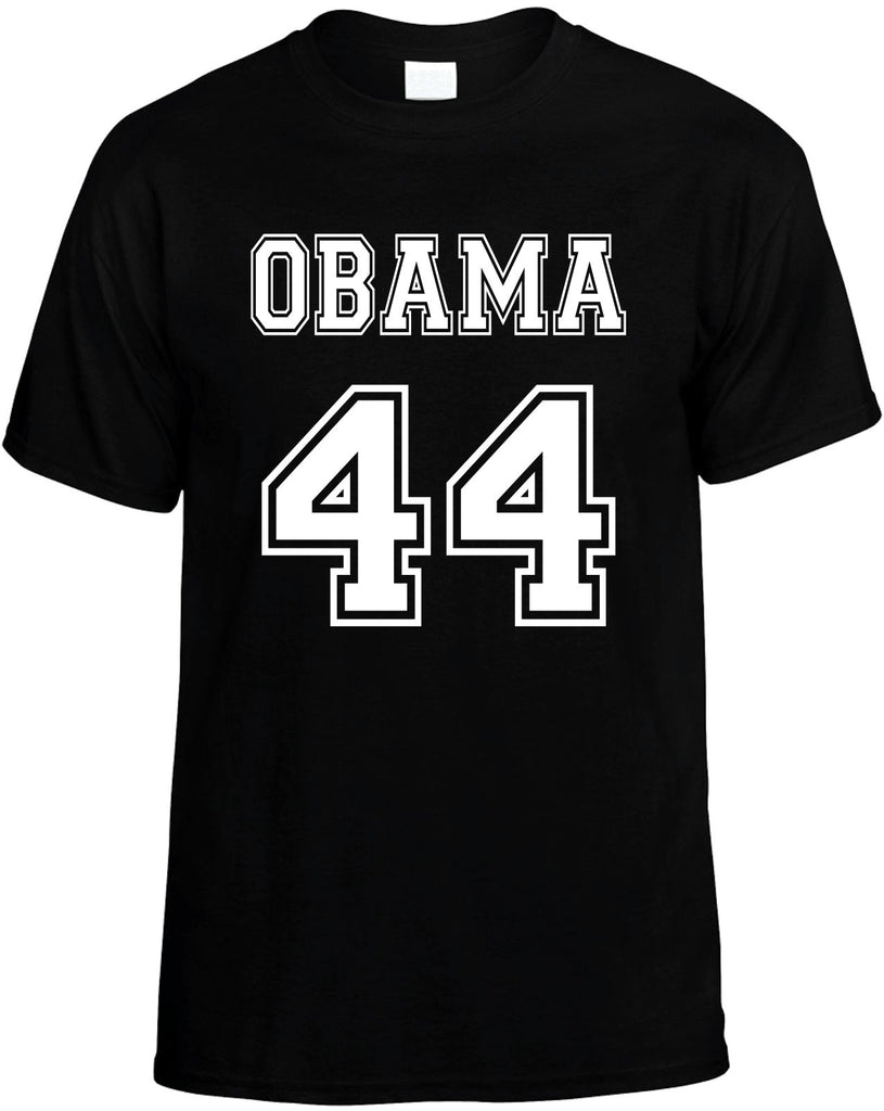 obama 44 mens funny t-shirt black