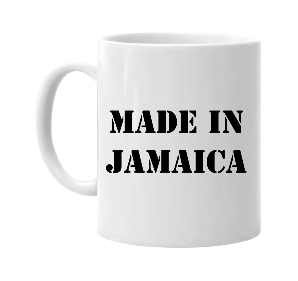 made in jamaica signature outlet novelty coffee cup mug graphic gift ideas gifts for the family mom dad