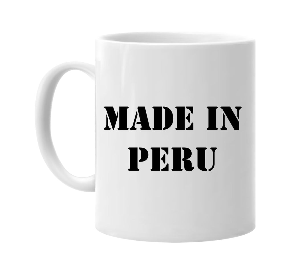 made in peru signature outlet novelty coffee cup mug graphic gift ideas gifts for the family mom dad