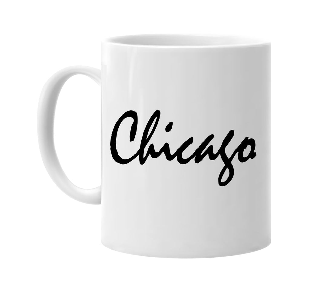 chicago signature outlet novelty coffee cup mug graphic gift ideas gifts for the family mom dad