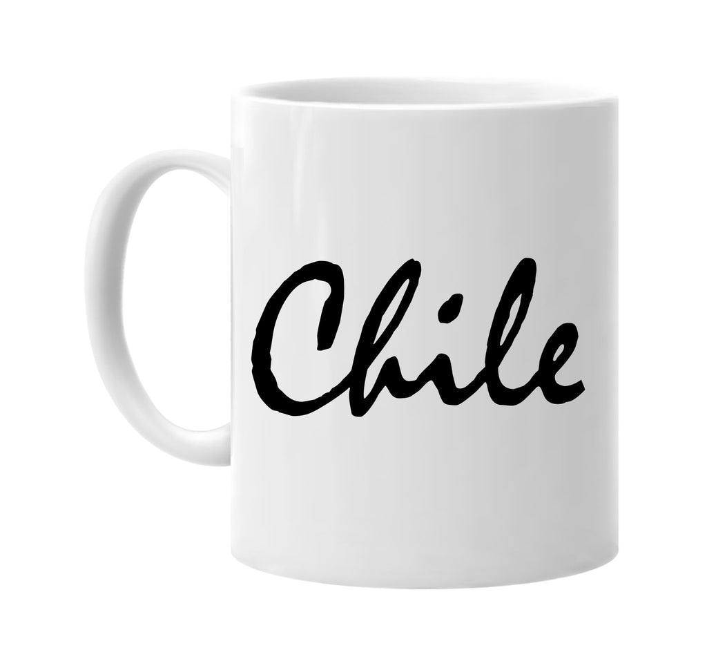 chile signature outlet novelty coffee cup mug graphic gift ideas gifts for the family mom dad