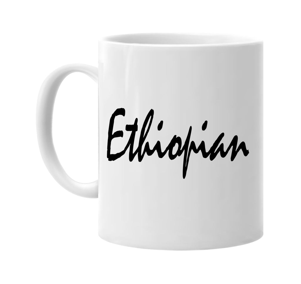 ethiopian signature outlet novelty coffee cup mug graphic gift ideas gifts for the family mom dad