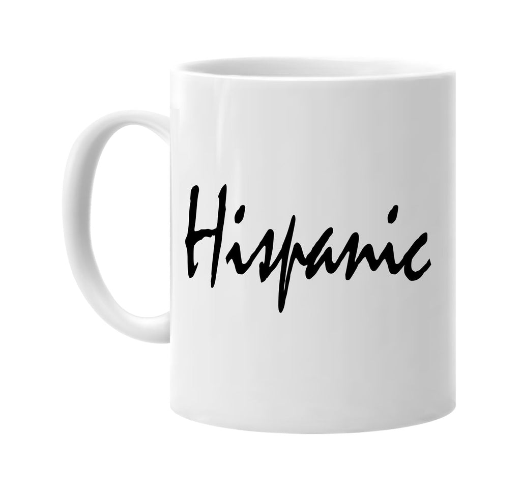 hispanic signature outlet novelty coffee cup mug graphic gift ideas gifts for the family mom dad