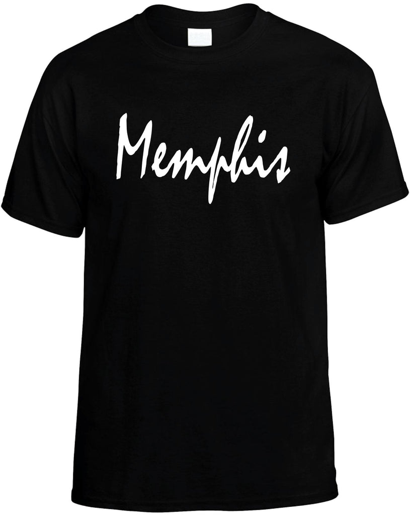 memphis tennessee mens funny t-shirt black