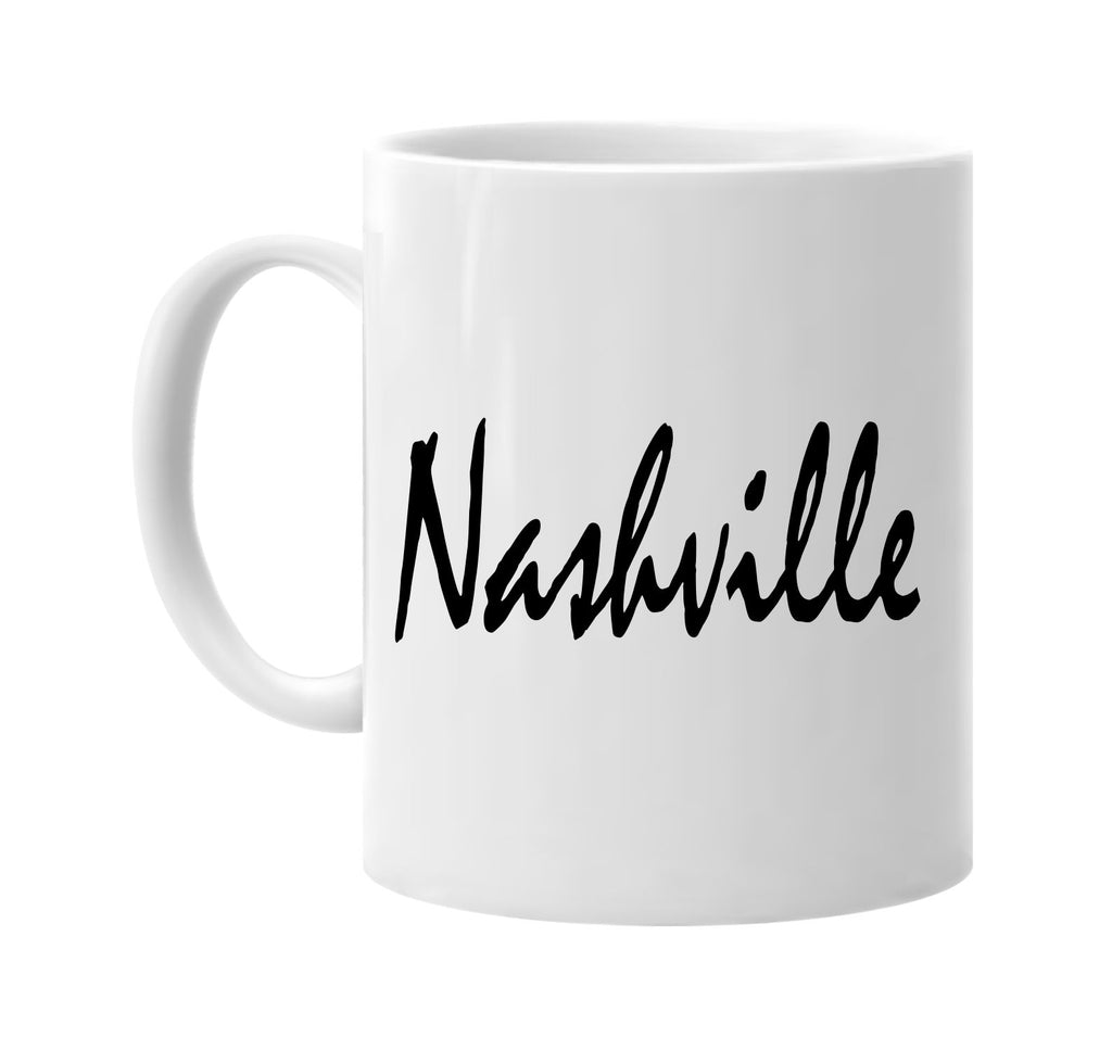 nashville signature outlet novelty coffee cup mug graphic gift ideas gifts for the family mom dad