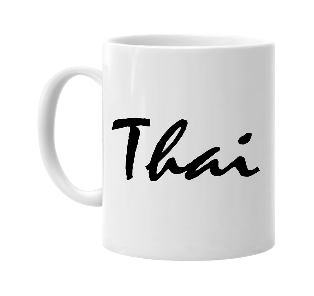 thai signature outlet novelty coffee cup mug graphic gift ideas gifts for the family mom dad