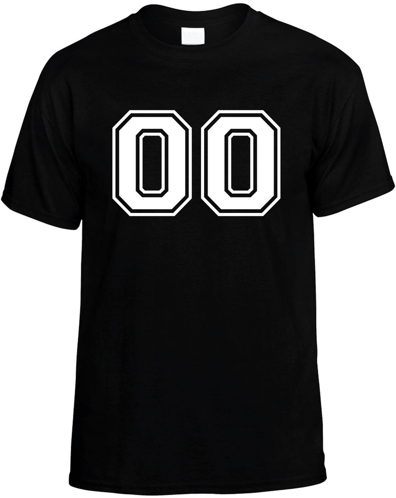 00 mens funny t-shirt black