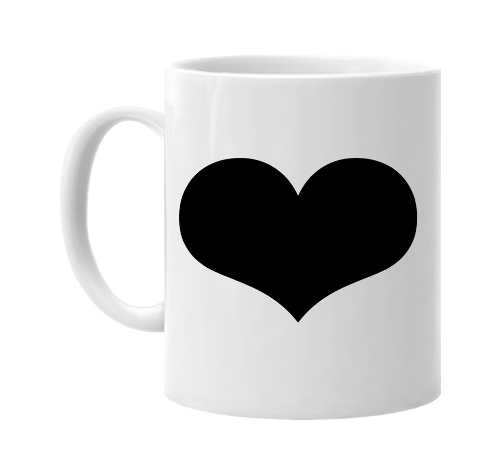 heart motivational signature outlet novelty coffee cup mug graphic gift ideas gifts for the family mom dad