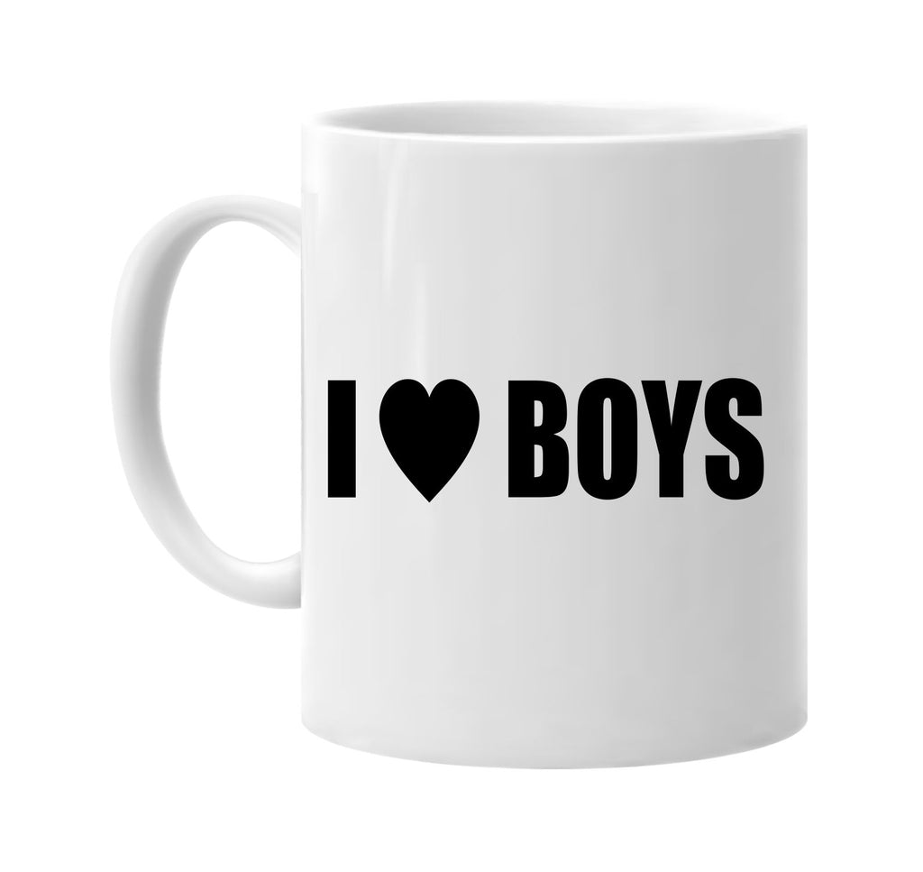 i love heart boys signature outlet novelty coffee cup mug graphic gift ideas gifts for the family mom dad