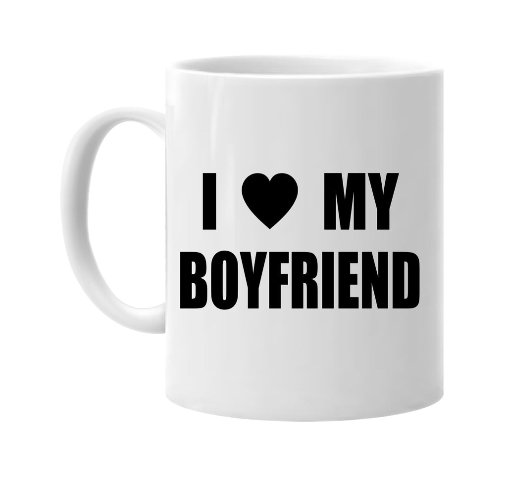 i love heart my boyfriend signature outlet novelty coffee cup mug graphic gift ideas gifts for the family mom dad