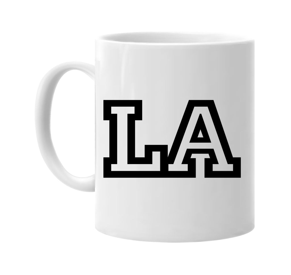 la los angeles signature outlet novelty coffee cup mug graphic gift ideas gifts for the family mom dad