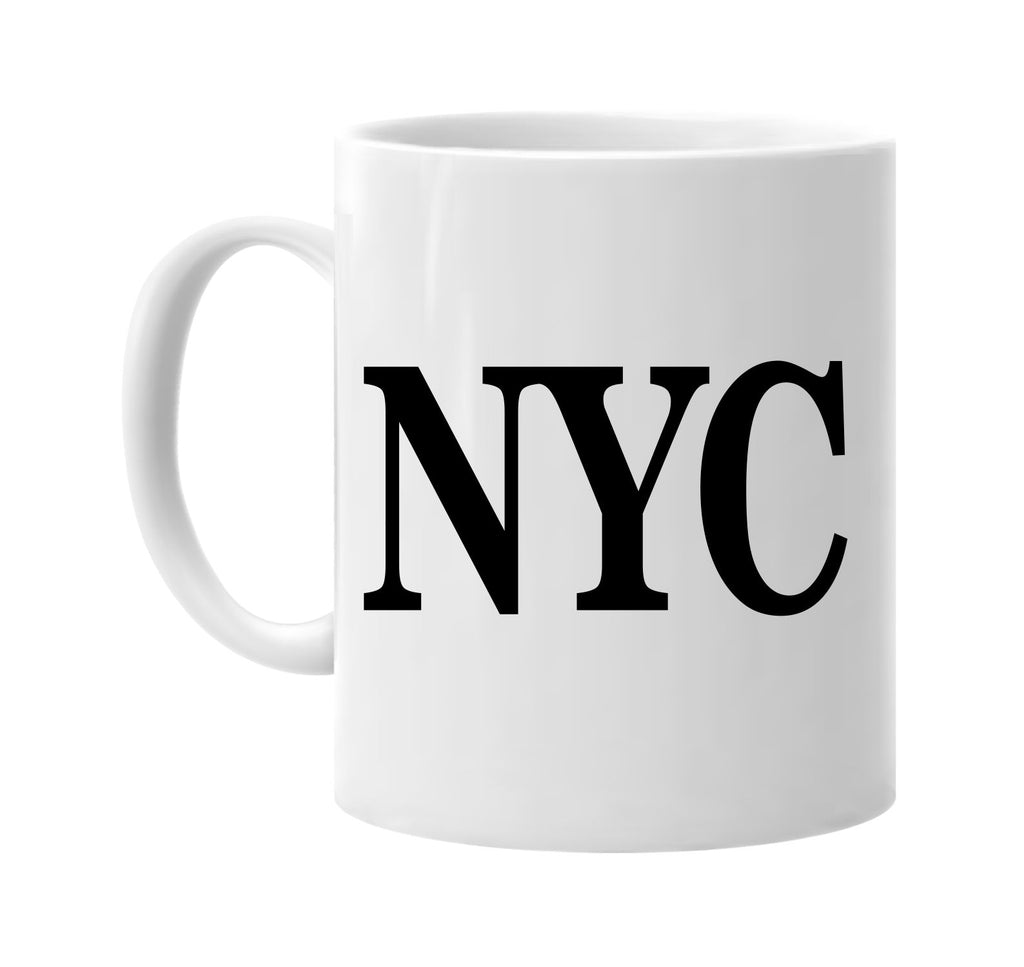 nyc new york city ny signature outlet novelty coffee cup mug graphic gift ideas gifts for the family mom dad