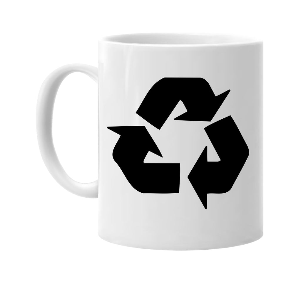 recycle environmental signature outlet novelty coffee cup mug graphic gift ideas gifts for the family mom dad