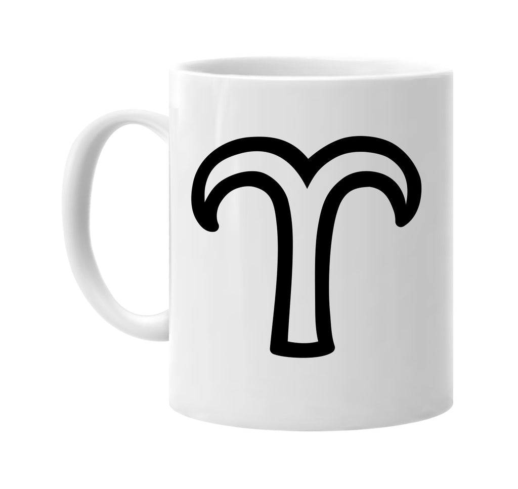 horoscope - aries signature outlet novelty coffee cup mug graphic gift ideas gifts for the family mom dad