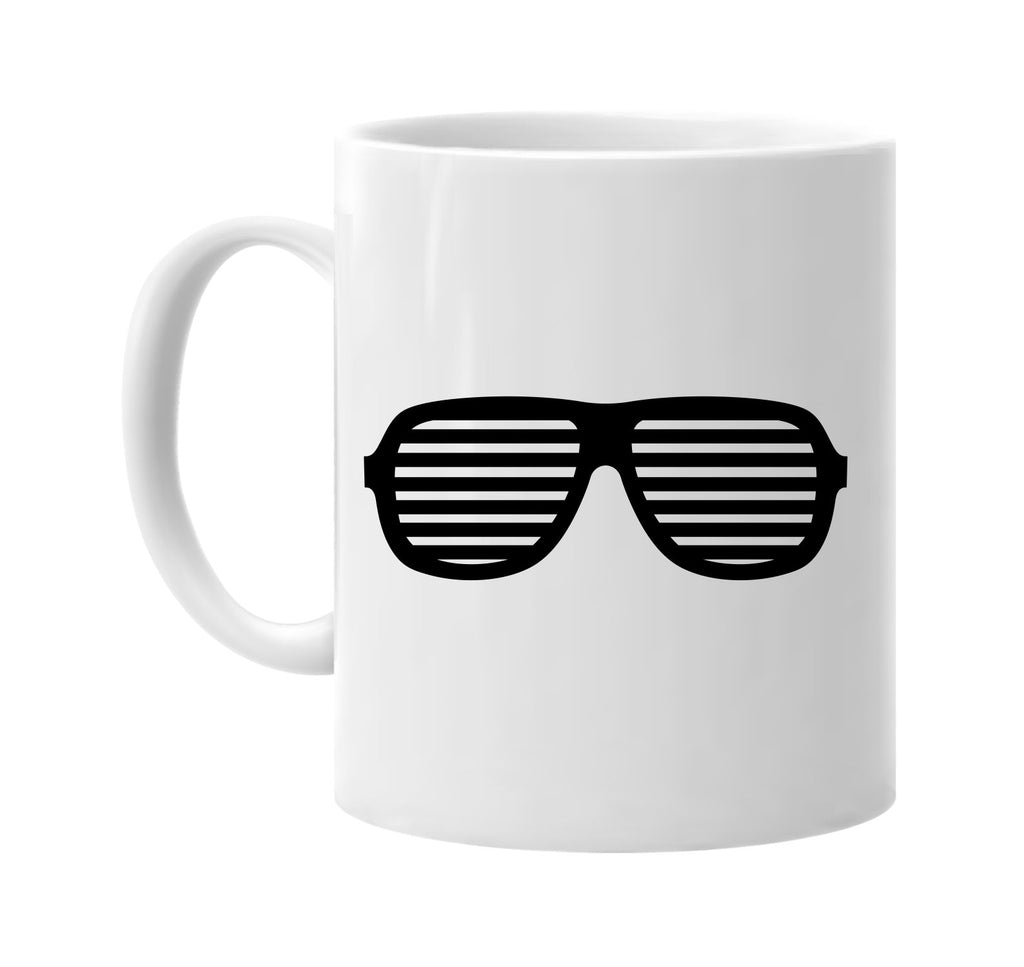 sunglasses retro signature outlet novelty coffee cup mug graphic gift ideas gifts for the family mom dad