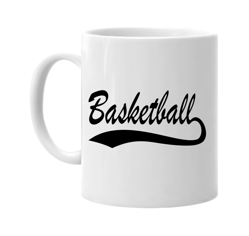 basketball baseball font sports signature outlet novelty coffee cup mug graphic gift ideas gifts for the family mom dad