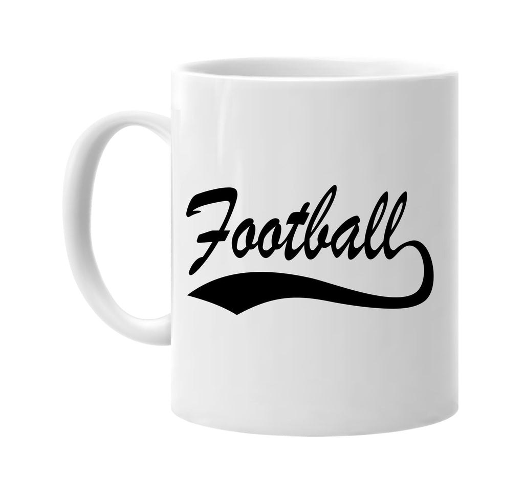 football baseball font sports signature outlet novelty coffee cup mug graphic gift ideas gifts for the family mom dad