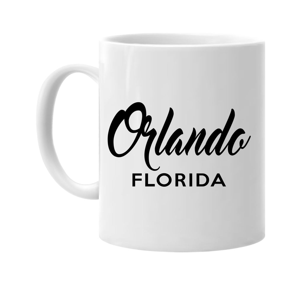 orlando florida city state signature outlet novelty coffee cup mug graphic gift ideas gifts for the family mom dad