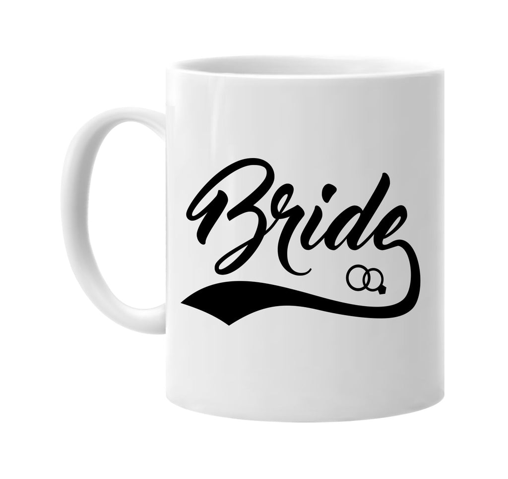 bride baseball with ring wedding signature outlet novelty coffee cup mug graphic gift ideas gifts for the family mom dad