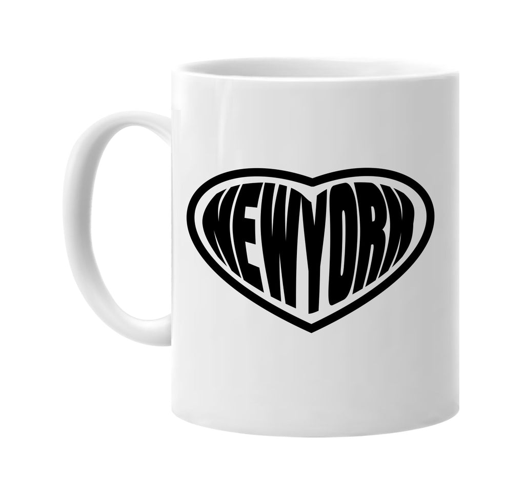 new york heart city state signature outlet novelty coffee cup mug graphic gift ideas gifts for the family mom dad