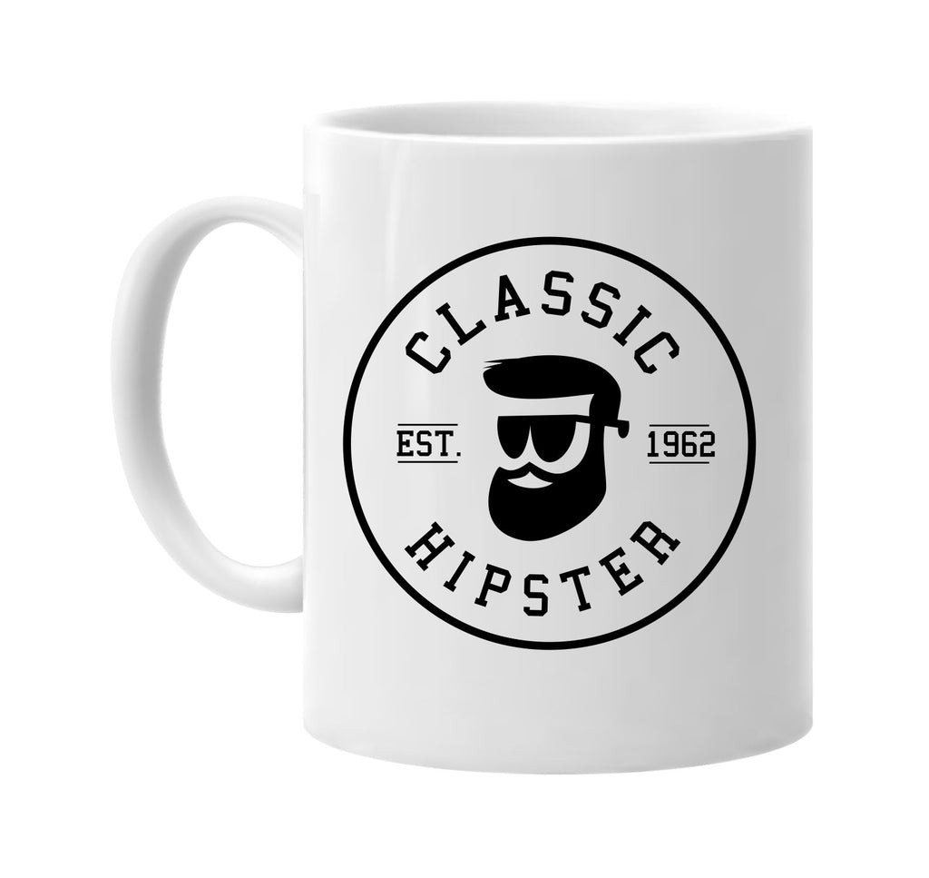 classic hipster hipster style signature outlet novelty coffee cup mug graphic gift ideas gifts for the family mom dad