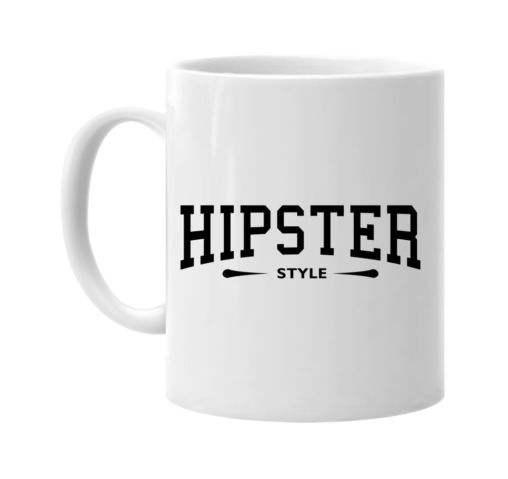 hipster style hipster style signature outlet novelty coffee cup mug graphic gift ideas gifts for the family mom dad