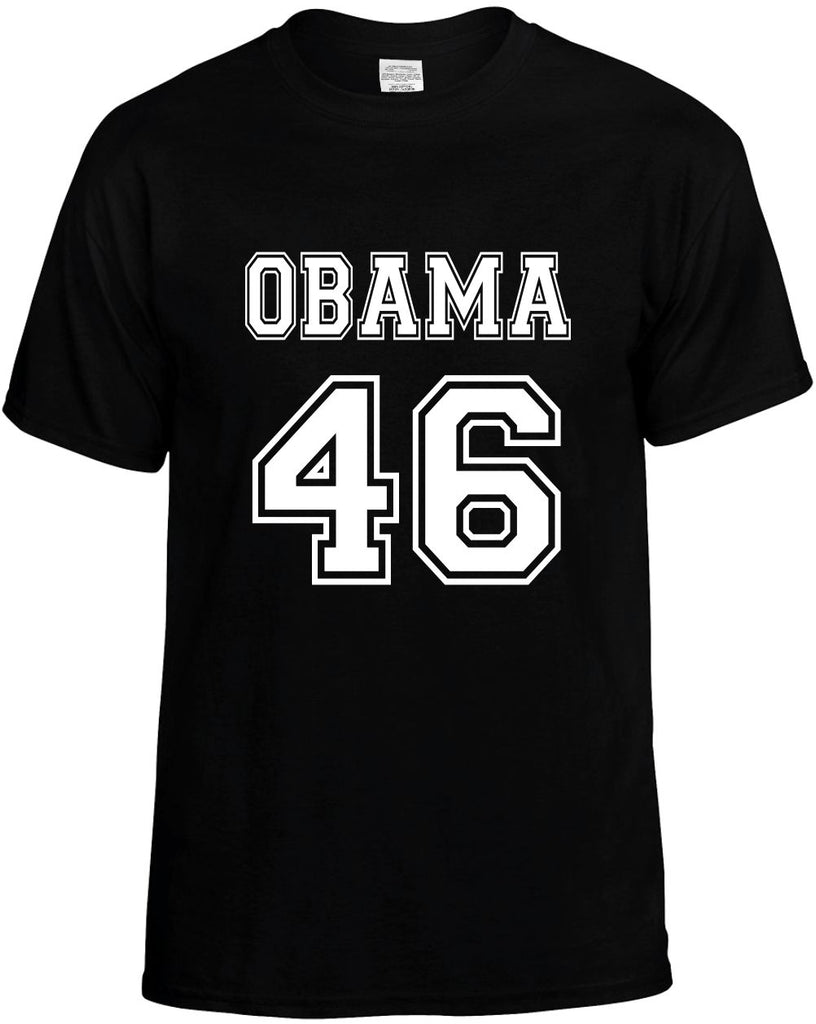 obama 46 president michelle 2020 mens funny t-shirt black