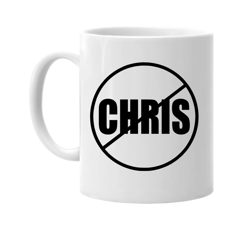 election no chris anti-chris president signature outlet novelty coffee cup mug graphic gift ideas gifts for the family mom dad