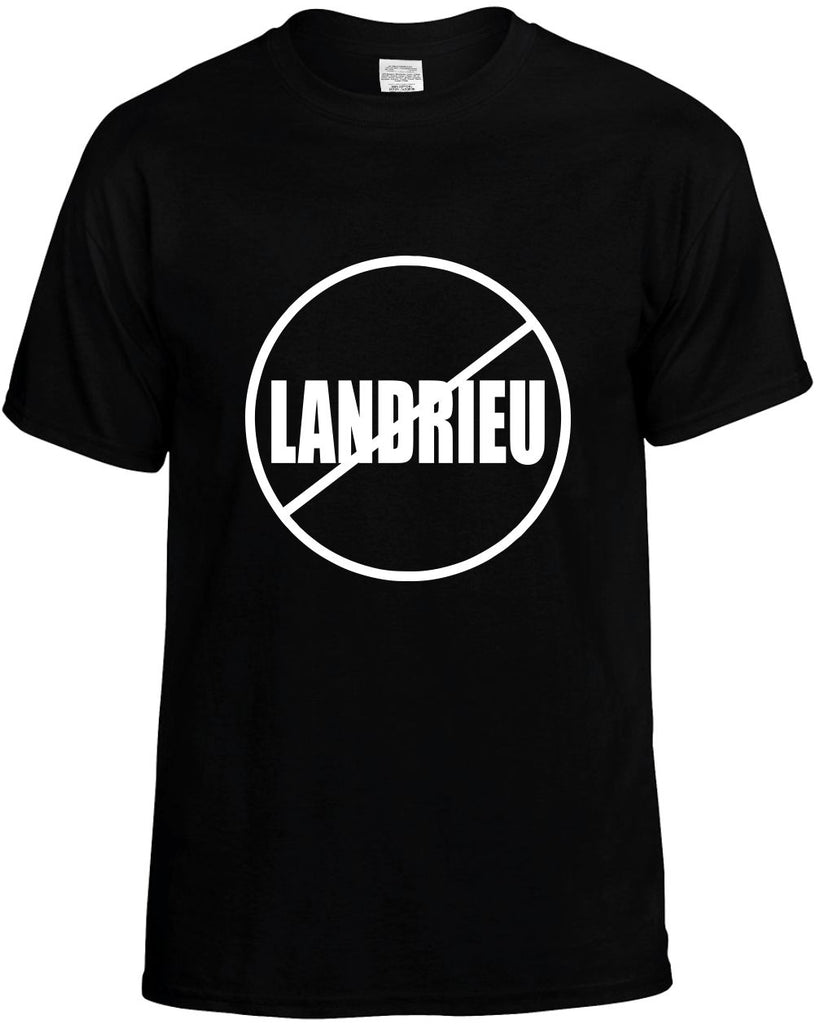 election no landrieu anti president mens funny t-shirt black