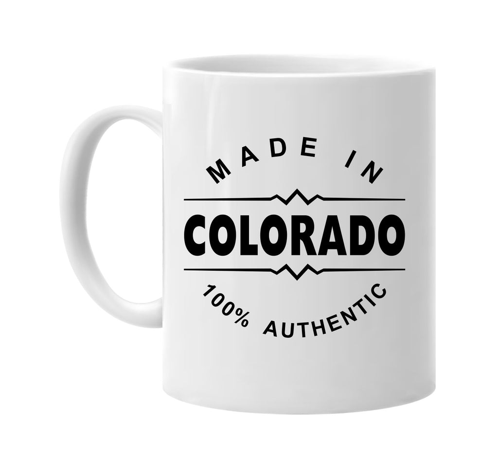 made in colorado signature outlet novelty coffee cup mug graphic gift ideas gifts for the family mom dad