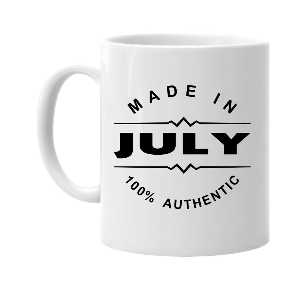 made in july signature outlet novelty coffee cup mug graphic gift ideas gifts for the family mom dad