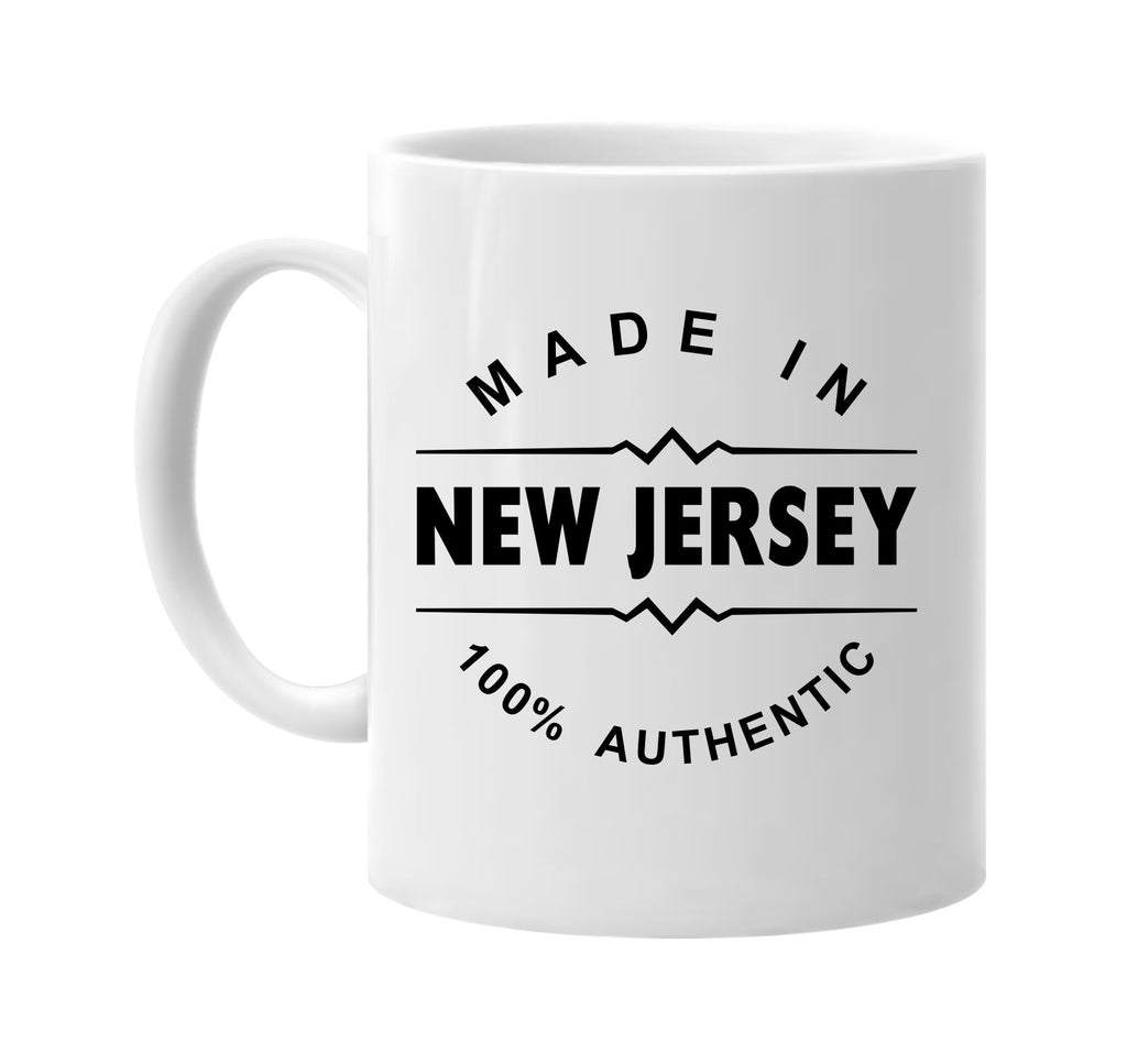 made in new jersey signature outlet novelty coffee cup mug graphic gift ideas gifts for the family mom dad