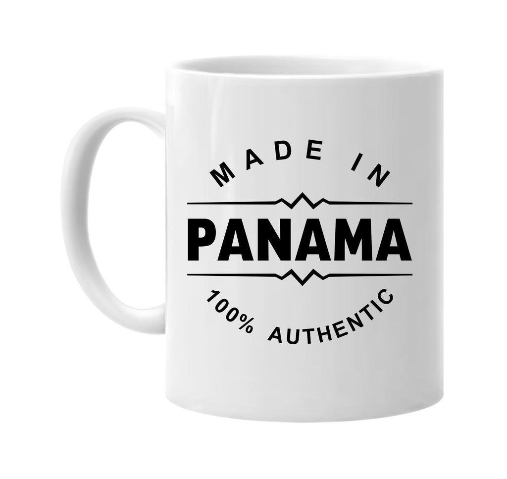 made in panama signature outlet novelty coffee cup mug graphic gift ideas gifts for the family mom dad