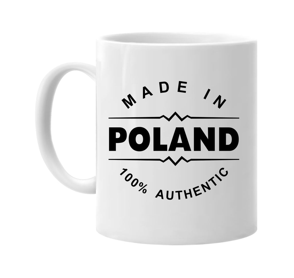 made in poland signature outlet novelty coffee cup mug graphic gift ideas gifts for the family mom dad