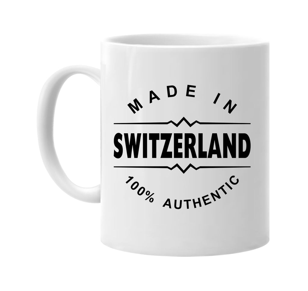 made in switzerland signature outlet novelty coffee cup mug graphic gift ideas gifts for the family mom dad