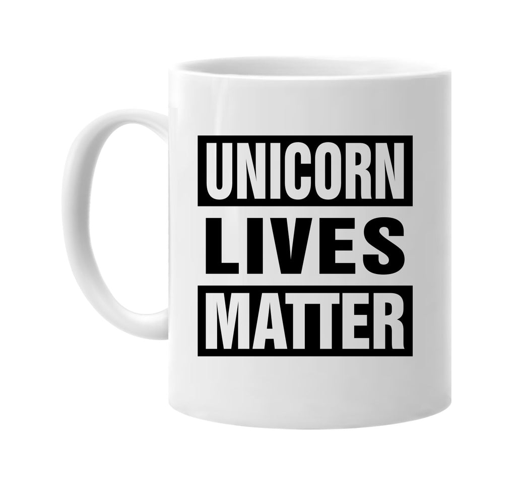 unicorn lives matter signature outlet novelty coffee cup mug graphic gift ideas gifts for the family mom dad