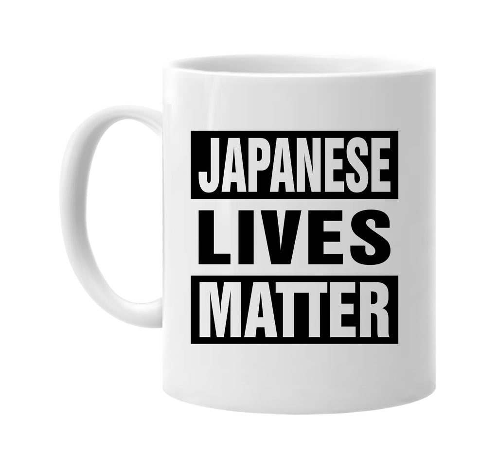 japanese lives matter signature outlet novelty coffee cup mug graphic gift ideas gifts for the family mom dad