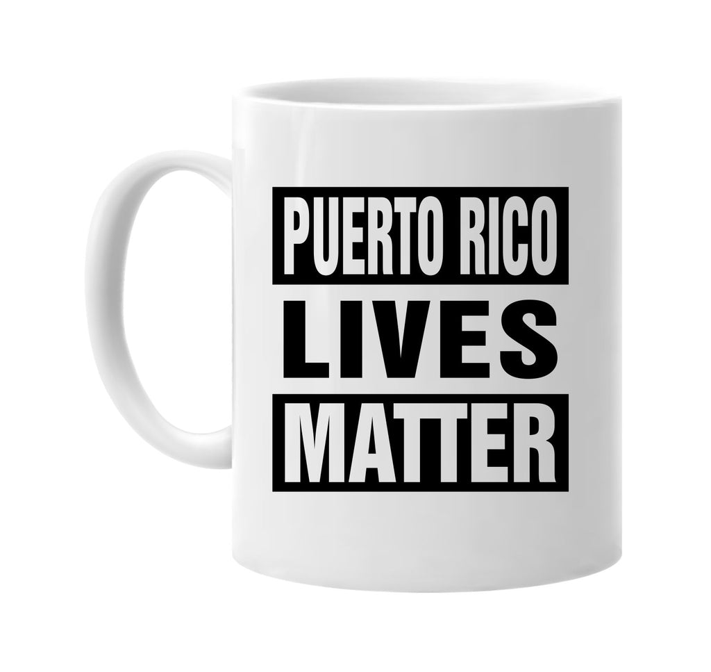 puerto rico lives matter signature outlet novelty coffee cup mug graphic gift ideas gifts for the family mom dad