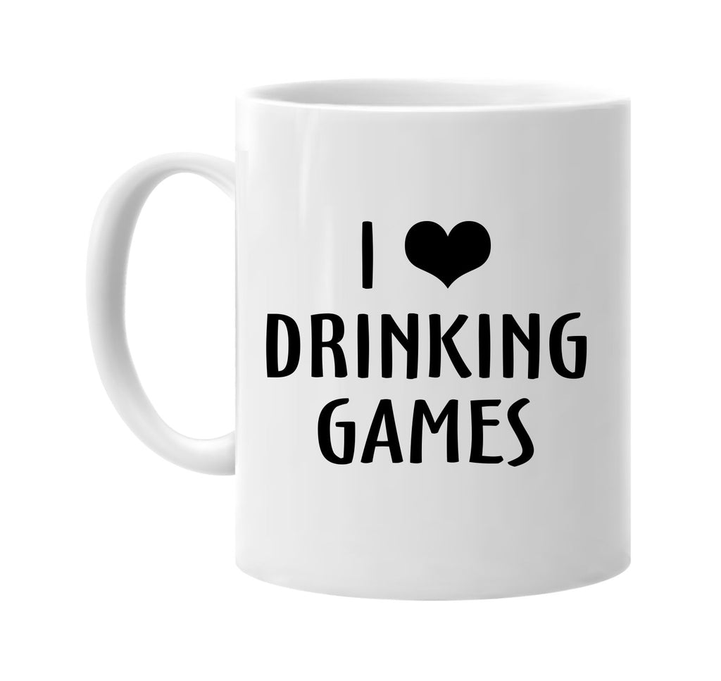 i love heart drinking games signature outlet novelty coffee cup mug graphic gift ideas gifts for the family mom dad