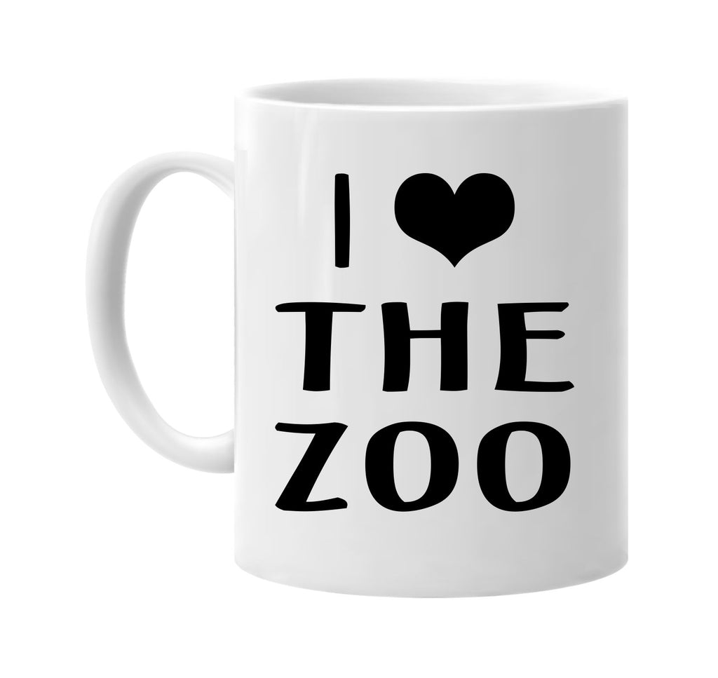 i love heart the zoo signature outlet novelty coffee cup mug graphic gift ideas gifts for the family mom dad