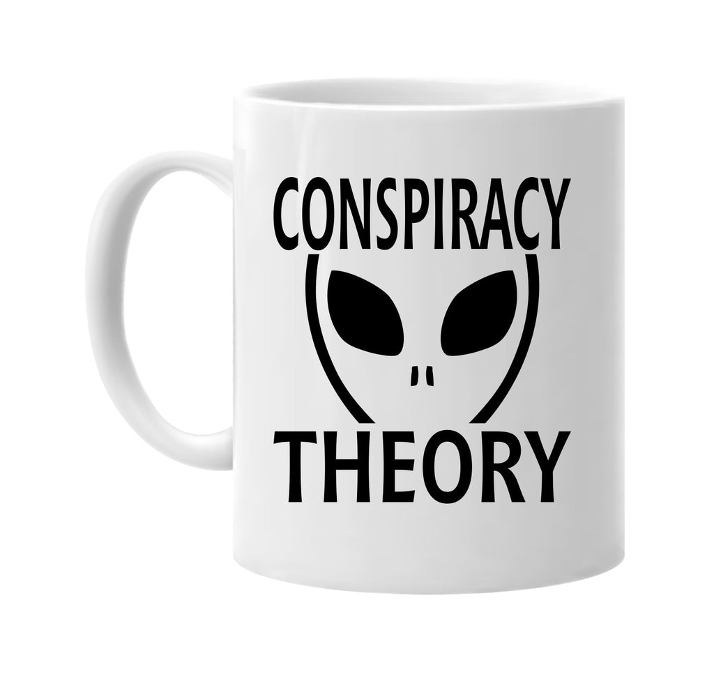 conspiracy theory alien ufo outer space et signature outlet novelty coffee cup mug graphic gift ideas gifts for the family mom dad