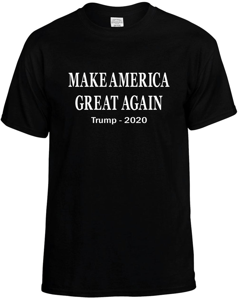 make america great again trump 2020 mens funny t-shirt black