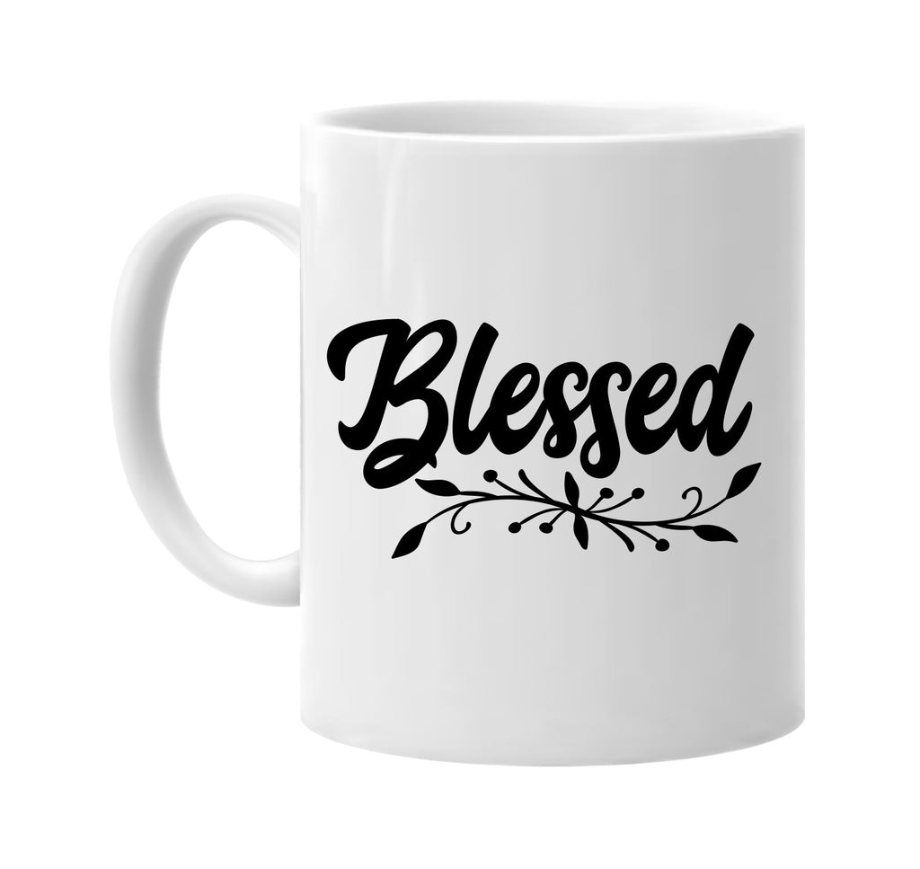 blessed w vines signature outlet novelty coffee cup mug graphic gift ideas gifts for the family mom dad