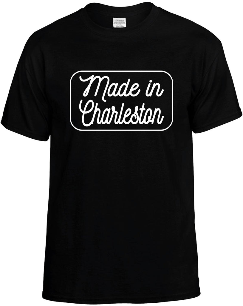 Made In Charleston Men's T-Shirt Funny Novelty Graphic Unisex Tee