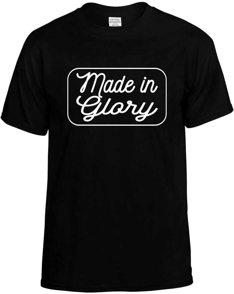 Made In Glory Men's T-Shirt Funny Novelty Graphic Unisex Tee