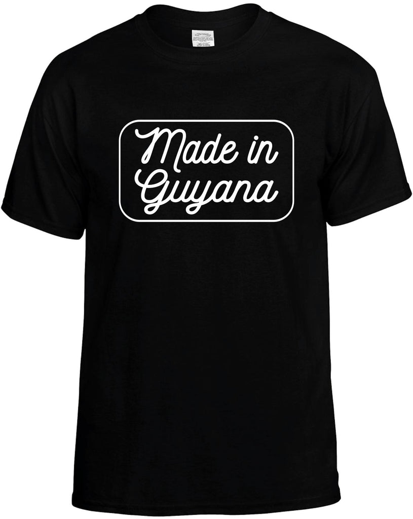 Made In Guyana Men's T-Shirt Funny Novelty Graphic Unisex Tee